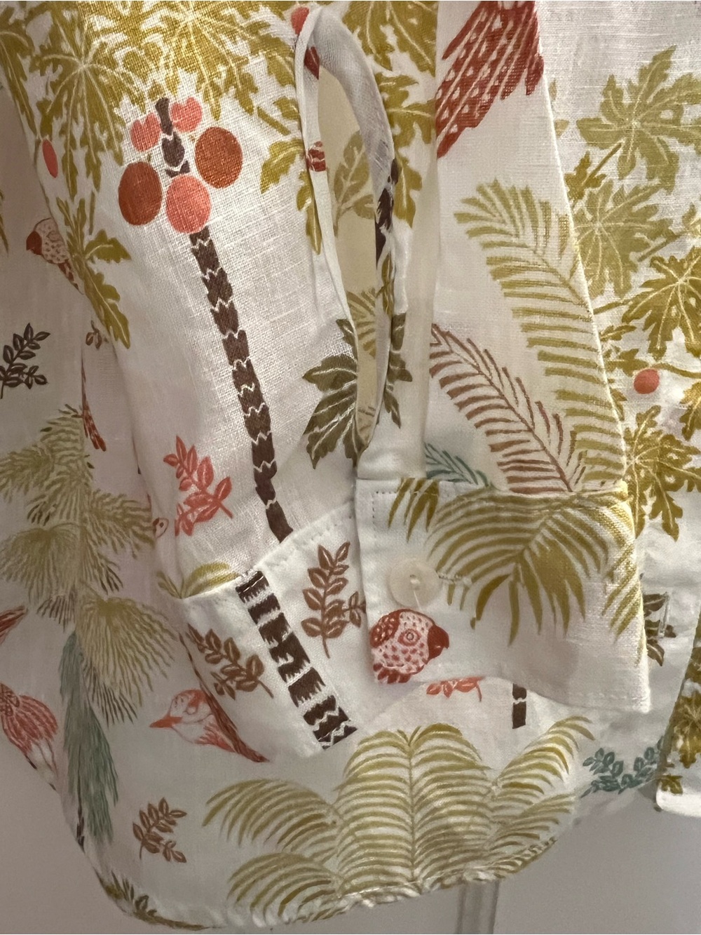 Spartina Linen blouse-XXL-like new! - Picture 4 of 5